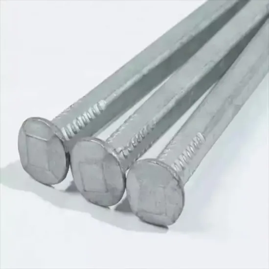Professional Factory Galvanized Iron Common Square Shank Nail Square Boat Nail with High Quality