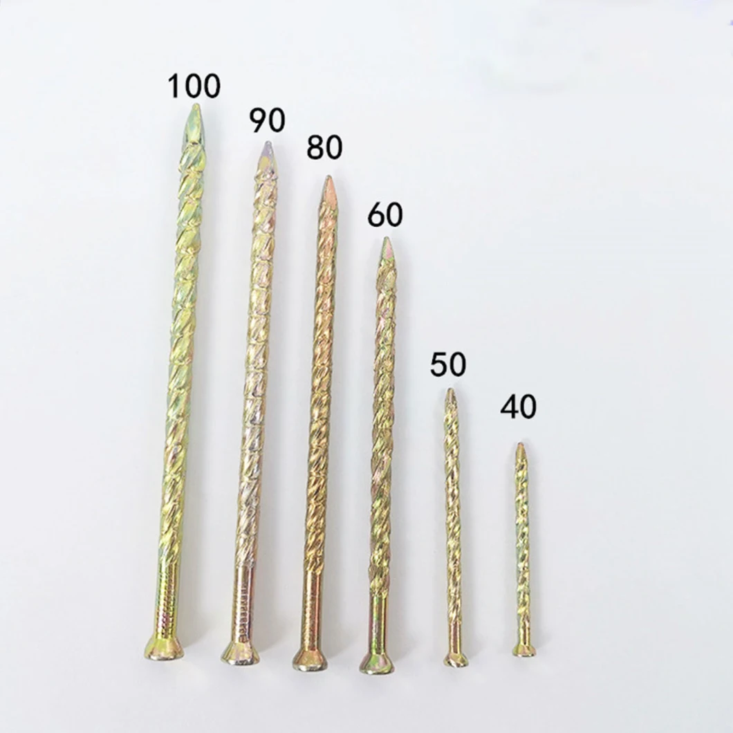 Bulk Purchase Screw Hook Nails/Screw Nails/Twist Nails Floor Nails Factory Price