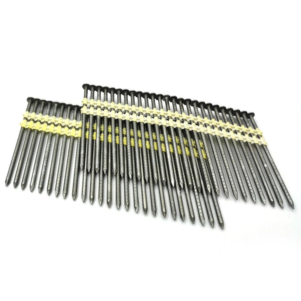 21 Degree Plastic Collated Strip Framing Nails for Wood