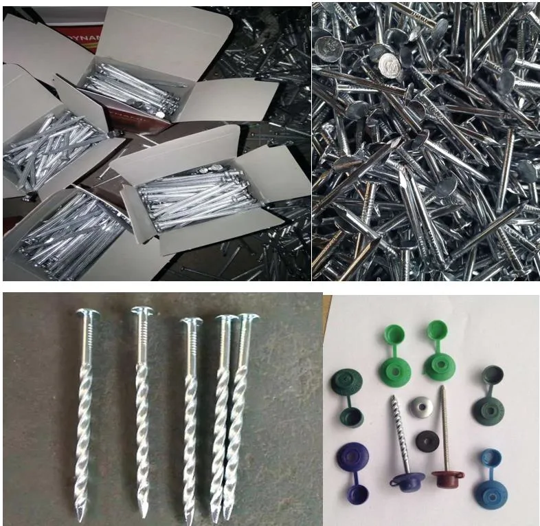 Umbrella Head Roofing Nails with Gunny Bag Packing