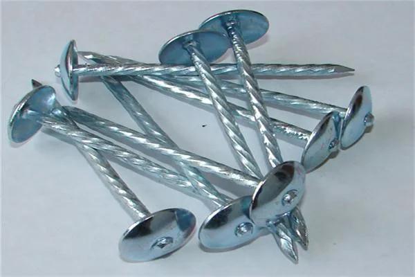 Twisted Shank Electro Galvanized Roofing Nails